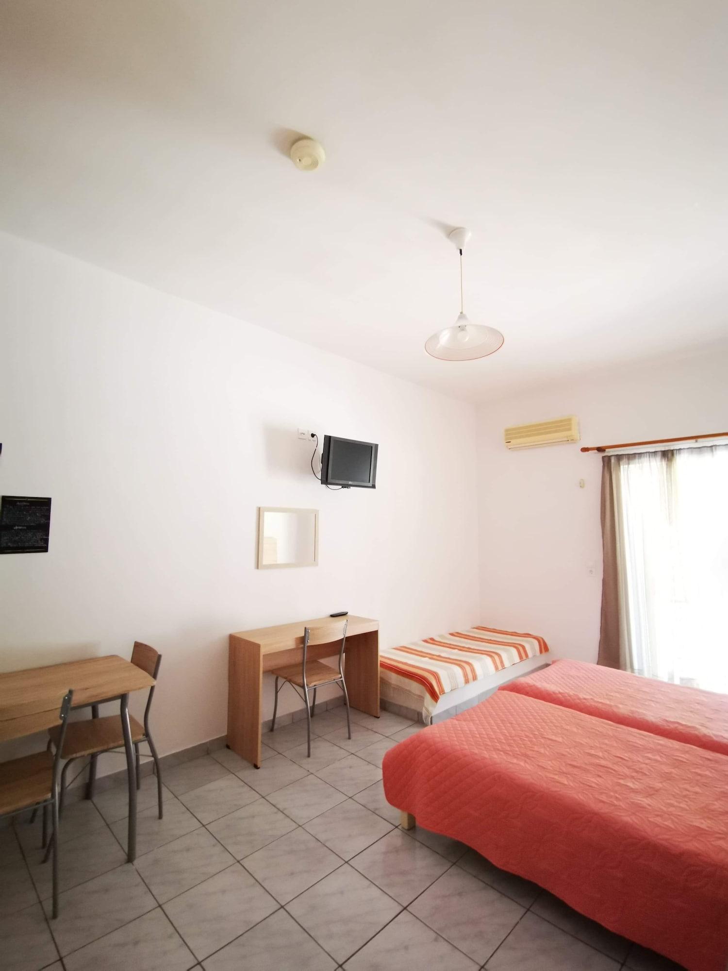 Aspro Spiti Hotel Apartments Tigaki Dış mekan fotoğraf