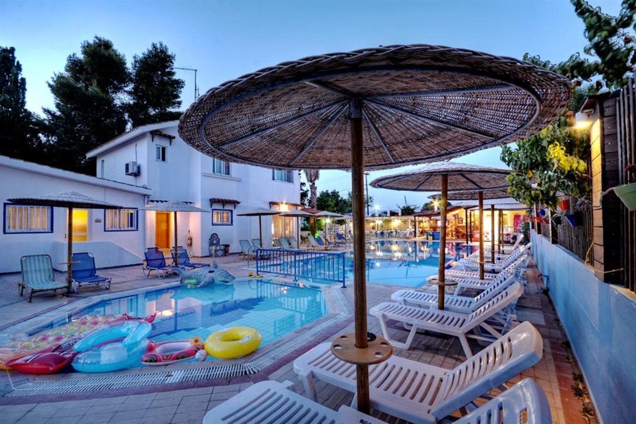 Aspro Spiti Hotel Apartments Tigaki Dış mekan fotoğraf